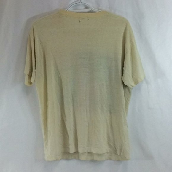 Medium Eric Alexandre  Faded White Graphic T-Shirt Distressed - Picture 4 of 7